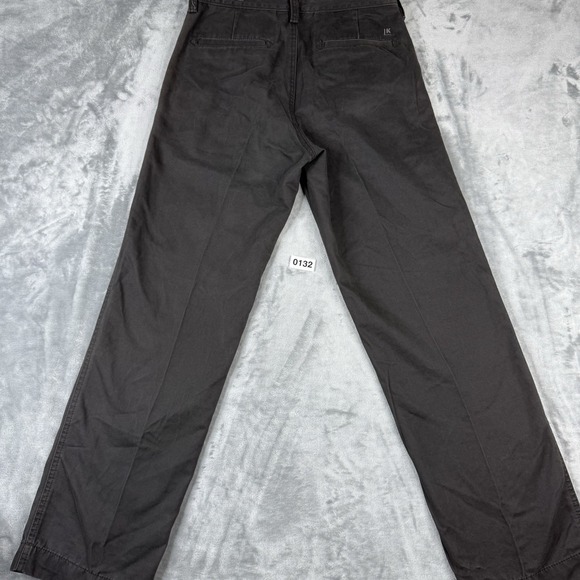 LK Men's Live Comfortable Pants, Size 30x32, Gray, Flat Front , Straight Leg - Picture 9 of 13